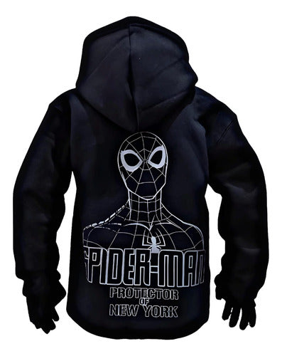 Viva la Pepa Spiderman Double Print Super Plush Hoodie 3