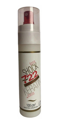 Shock Keratina 722 X 100 Cc - Efecto Antifrizz/extra Brillo 0