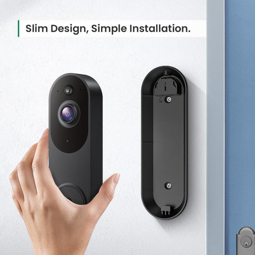 GridTera Wireless Video Doorbell Camera with AI and Night Vision 6