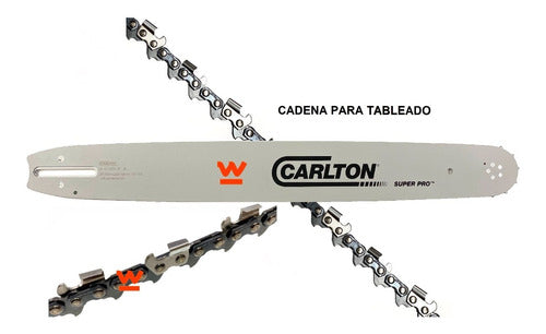 Carlton Chainsaw Blade and Chain Husqvarna 61 20'' Tableo 0