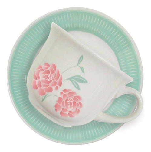 Biona Tea Cup with Saucer Donna Bloom 180 ml 0