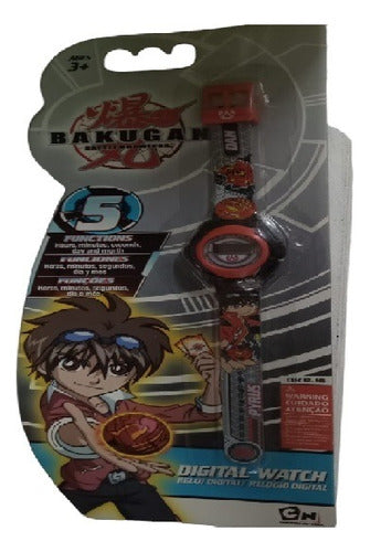 Reloj Para Niño Bakugan Digital Watch Lr41 Milouhobbies 0