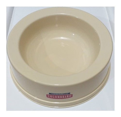 Colombraro Simple Canine Plastic Feeding Bowl 2