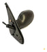 Left Manual Side Mirror for Renault Clio 2 - Black 0