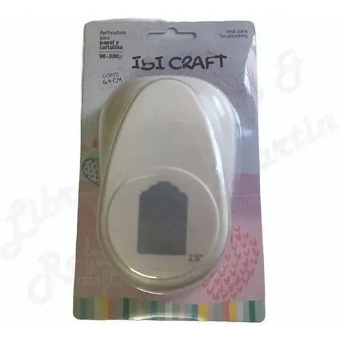 Ibi Craft Punch Tag 6.4cm 1