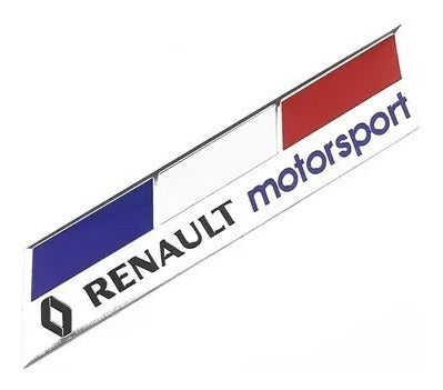 Insignia Renault Motorsport Emblema Francia  Metálica 0