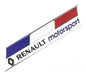 Insignia Renault Motorsport Emblema Francia  Metálica 0