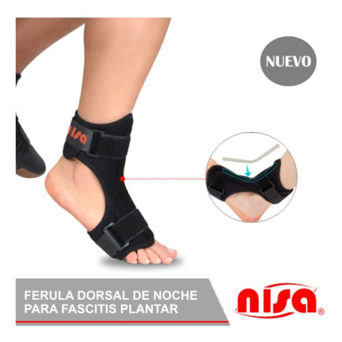 Nisa Night Splint for Plantar Fasciitis 1