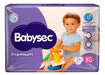 Pañales Babysec Premium Xg 24 Unidades 0