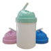 Personalized Kids Water Bottle with Screw Lid and Nozzle - Plastic Material 1