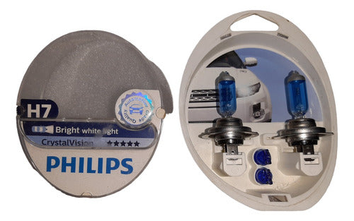 Lampara Halogena H7 12v 55w  Philips Blue Vision  Kit 0