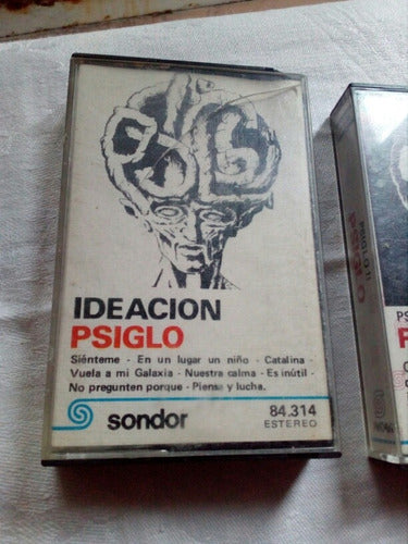 Antiguo Cassette Psiglo 1 Y 2 Original Sondor De Coleccion 2