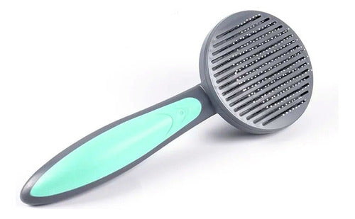 Generic Self-Cleaning Pet Brush with Button 0