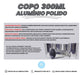 Kit 5 Copos Chopp 300ml De Alumínio Polido Super Resistente 1