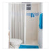 Mampara Plegable Baño Pvc Blanca 1.00 X 1.85 Ducha Acrilico 2