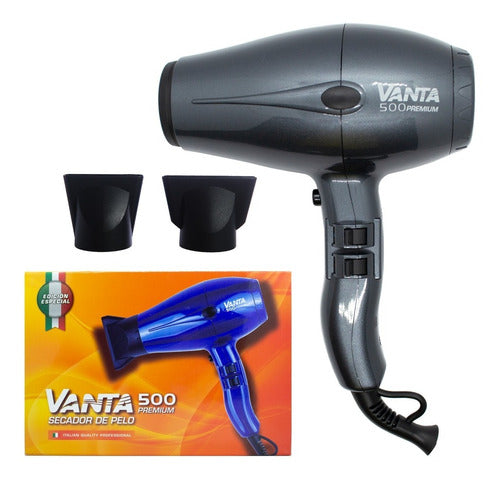 Vanta 500 Premium Hair Dryer Kit + Diffuser 500 3c 1