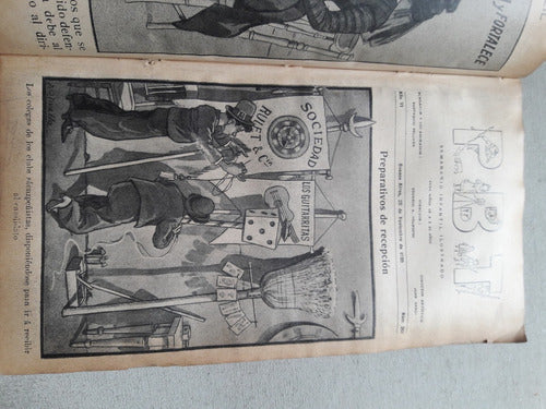 Revista Pbt Nº 261 Año 6 Noviembre 1909 - Estado De Sitio 1