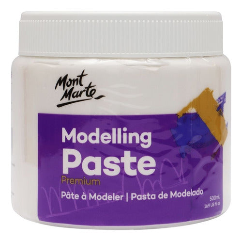 Mont Marte Premium Modeling Paste White 500ml 0