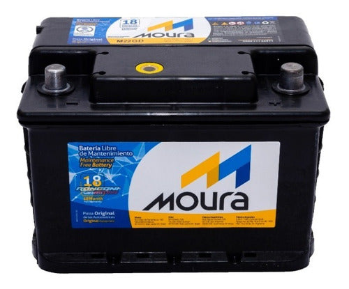 Moura 12x65 Reinforced Battery for Renault Logan GNC 0