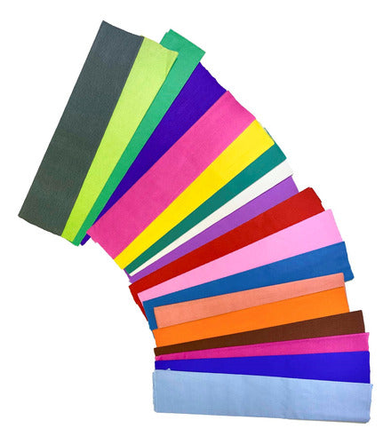 Cotillón Sergio Crepe Paper X 10 Units - Your Choice 2x0.50 Mts 0