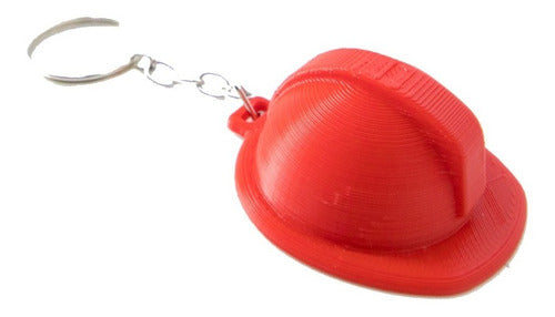 Generic Firefighter Helmet Keychain Pack X35 0