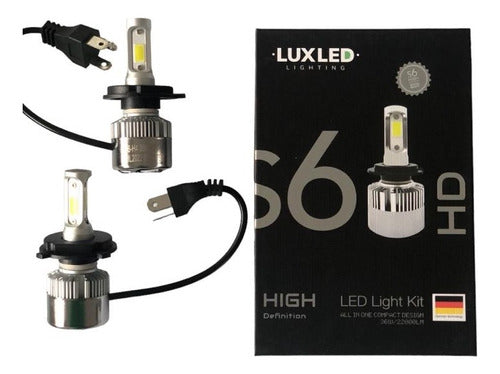CREE LED S6 HD H4 High Definition Kit - High/Low Beam Single Lamp 44,000 Lumens 1