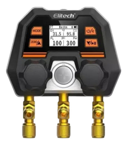 Manifold Digital Elitech Ms100 Bluetooth 2 Vias C/ Estojo 1