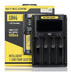 Nitecore UM4 USB Charger 4 Slots Battery Status Display 18650 2