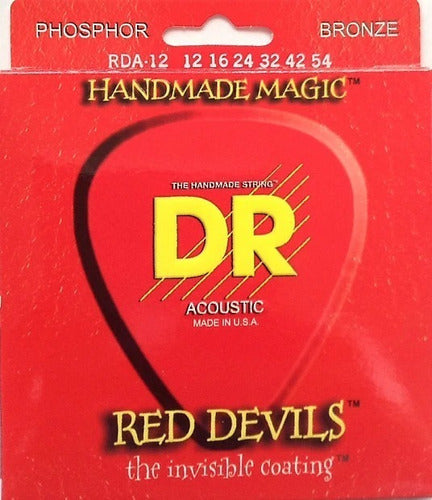 DR Red Devils RDA12 Electric Guitar Strings Set 0