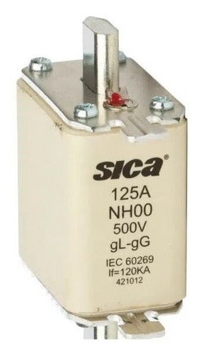Pack of 3 NH Fuse Size 00 by Sica 125A 160A 4