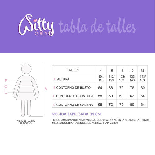 Witty Girls Blusa Nena Bordada Con Volado Chupetin Lollipop 4