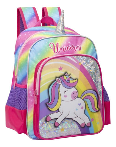 Mochila Unicórnio Para Pequenas Exploradoras 1