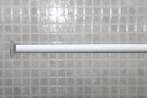 Barral Cort Extensible Shower Curtain Rod 1.4 to 2.2 Meters Long 2