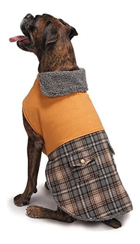 Zack & Zoey Thermapet Dog-Shaped Blanket for Dogs - Brown 1