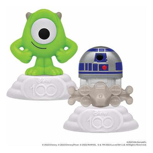 Mike Wazowski and R2-D2 - Disney 100 Years McDonald's 0