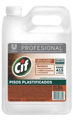 Cif Limpia Pisos Plastificados 0