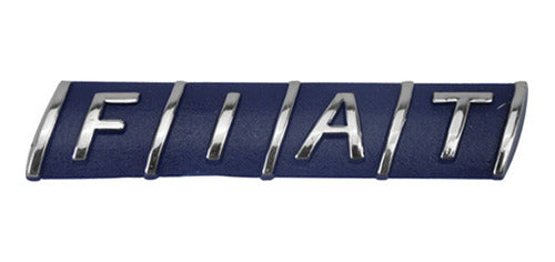 Emblema Porta-malas Fiat Azul Coupe 2004 2005 0