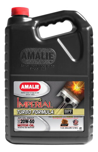 Aceite Lubricante Amalie 20w50 1 Galon (3.78) Made In Usa 0