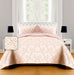 Matelassé Quilted Bedspread Cover 2.5 Seater with Pillowcases 2