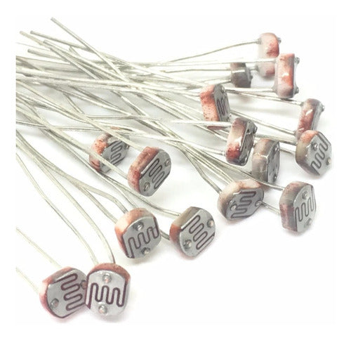 HobbyTronica Pack 10 Ldr Foto Resistencia 5528 Sensible A La Luz 8-20k Ht 1