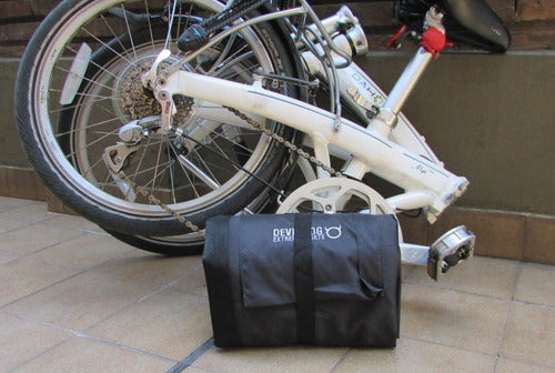 Bolso Porta Bicicleta Plegable Devil Dog X Rodado 26 3