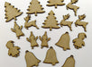 Fibrofacil 60 Christmas Figures Holiday MDF 3cm Shapes 1