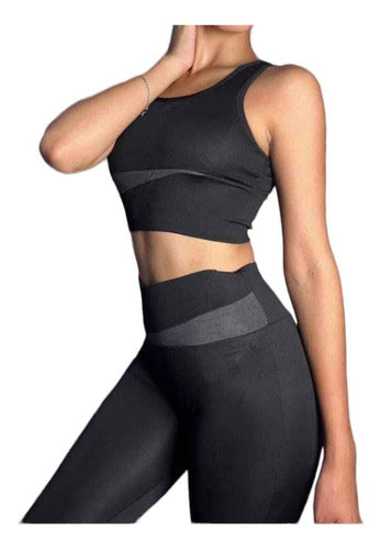 NeedFeel Women's Sports Set: Leggings + Top 5