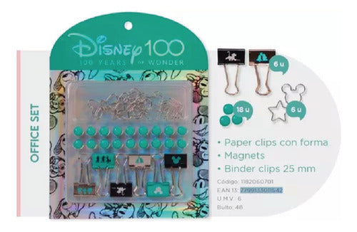 Mooving 100 Years Disney Office Set 3 in 1 1