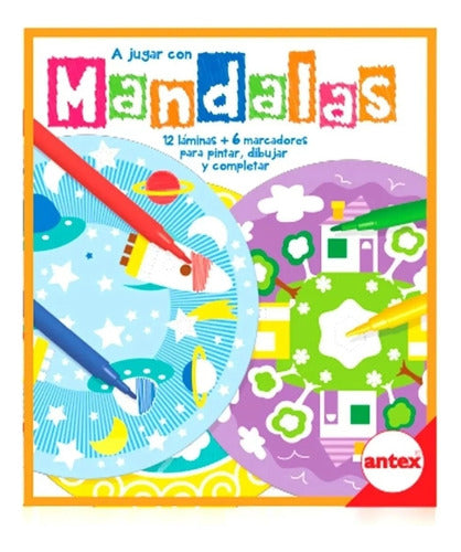 Antex Mandalas - Markers and Coloring Sheets 0