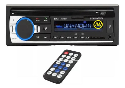 Car Stereo JSD-520 with USB, Bluetooth, and SD 0