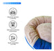 Pawfy Soft Plush Anti-Stress Pet Bed for Small Animals 2