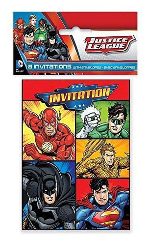 Unique Justice League Invitations 1