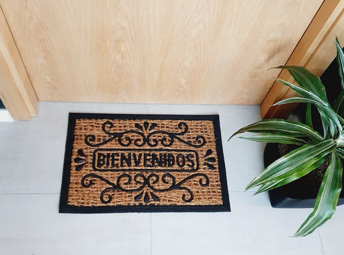 Buenos Aires Bazar Entry Coir Doormat with Rubber Backing 38