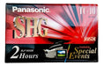 Panasonic VHS-C TC-40 SHG 2 Hours (Pack of 3) 0